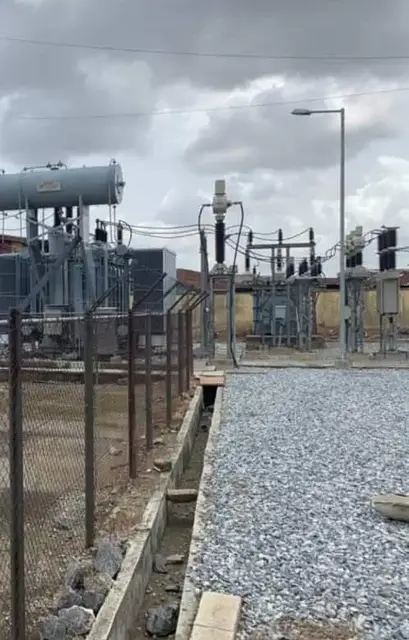 Outdoor electrical substation